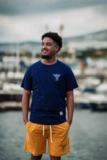 Load image into Gallery viewer, Navy short sleeve small logo T-shirt
