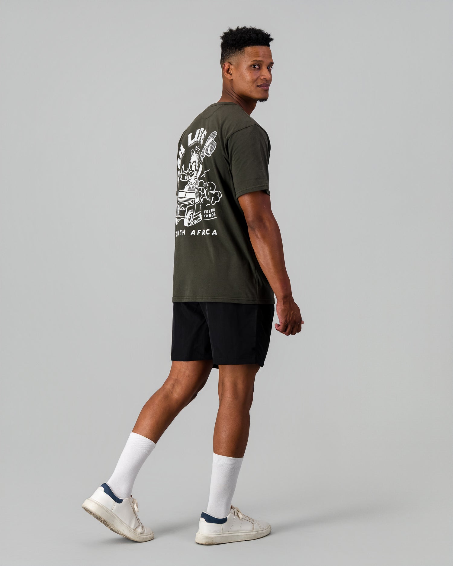 "Bush Life" Back Print T-Shirt