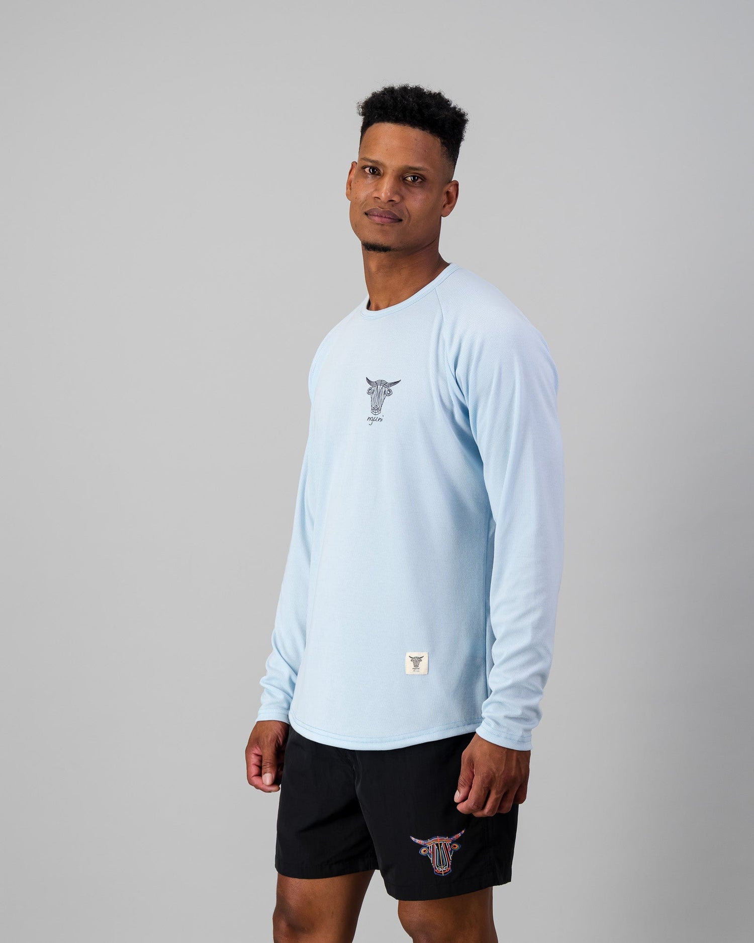 Long Sleeve Rib Top Nguni Apparel