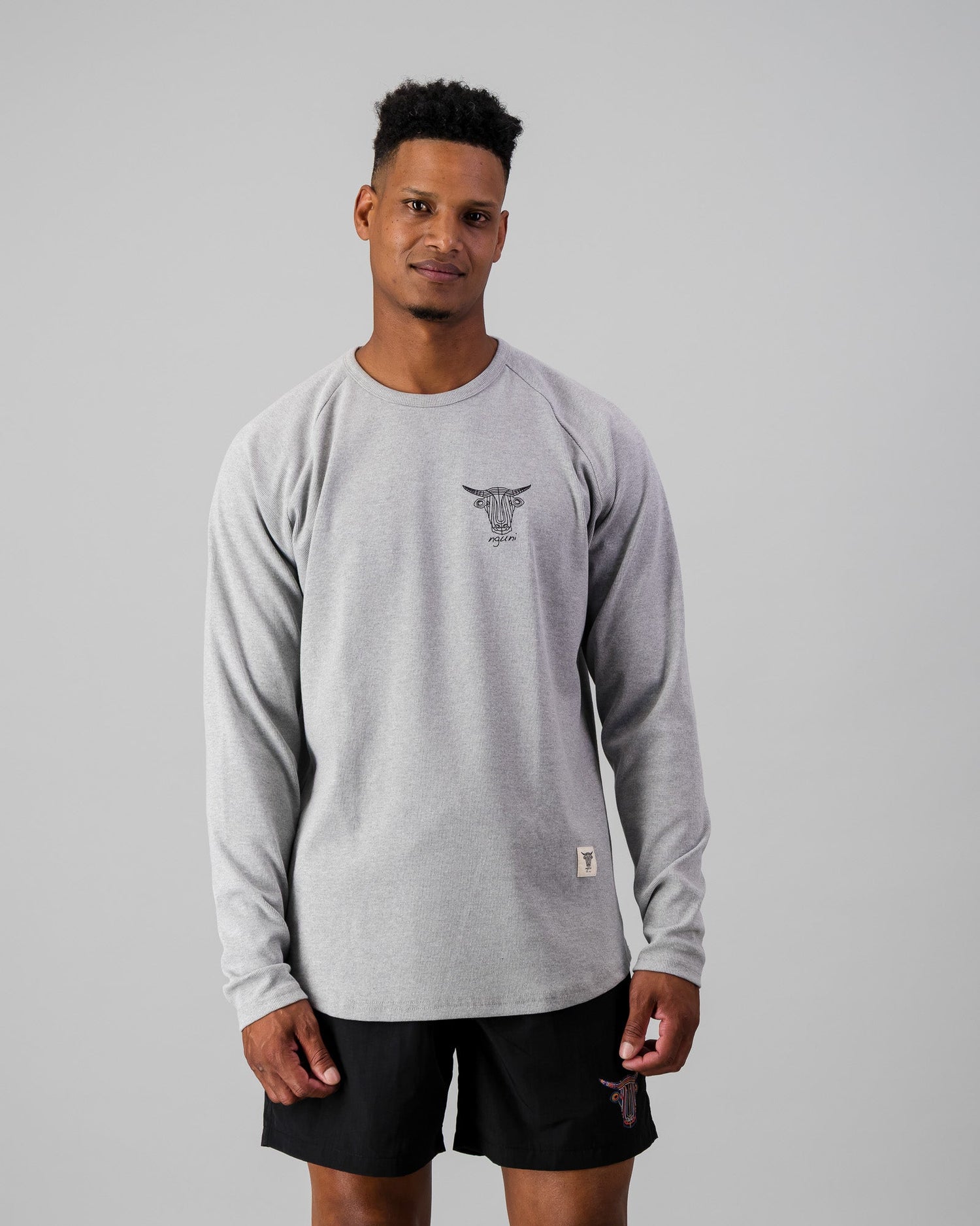 Long Sleeve Rib Top Nguni Apparel