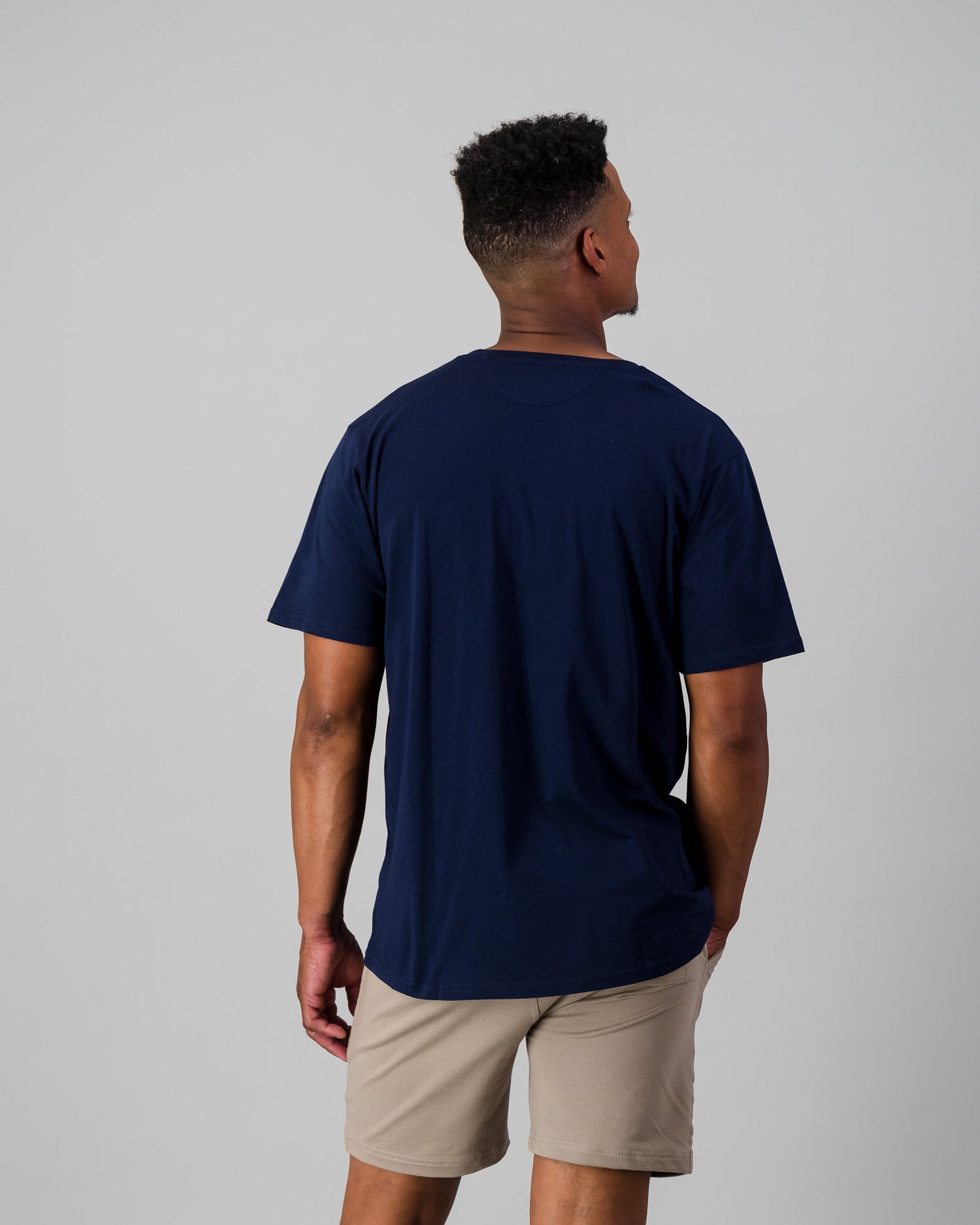V-Neck Embroidery T-Shirt Nguni Apparel