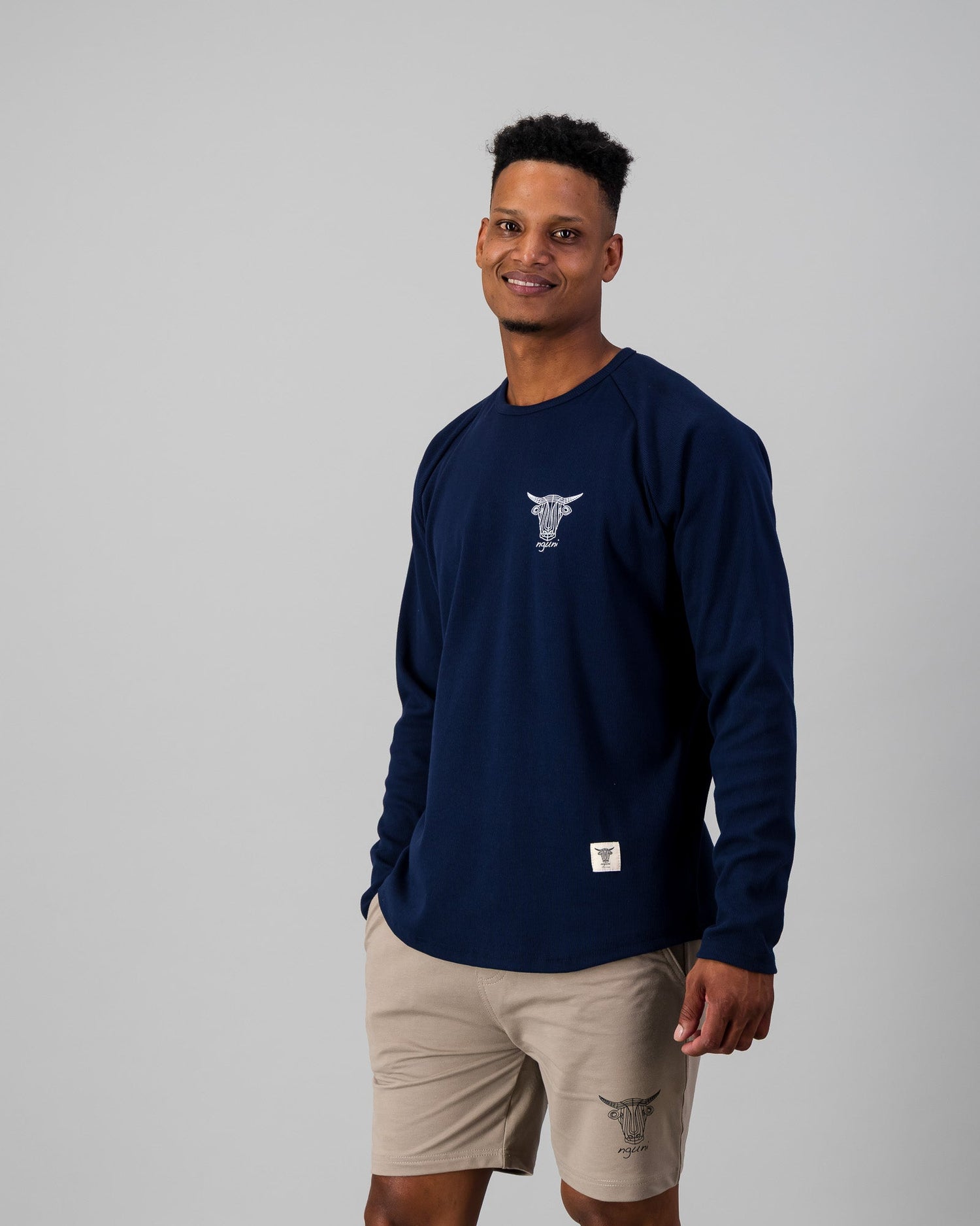 Long Sleeve Rib Top Nguni Apparel