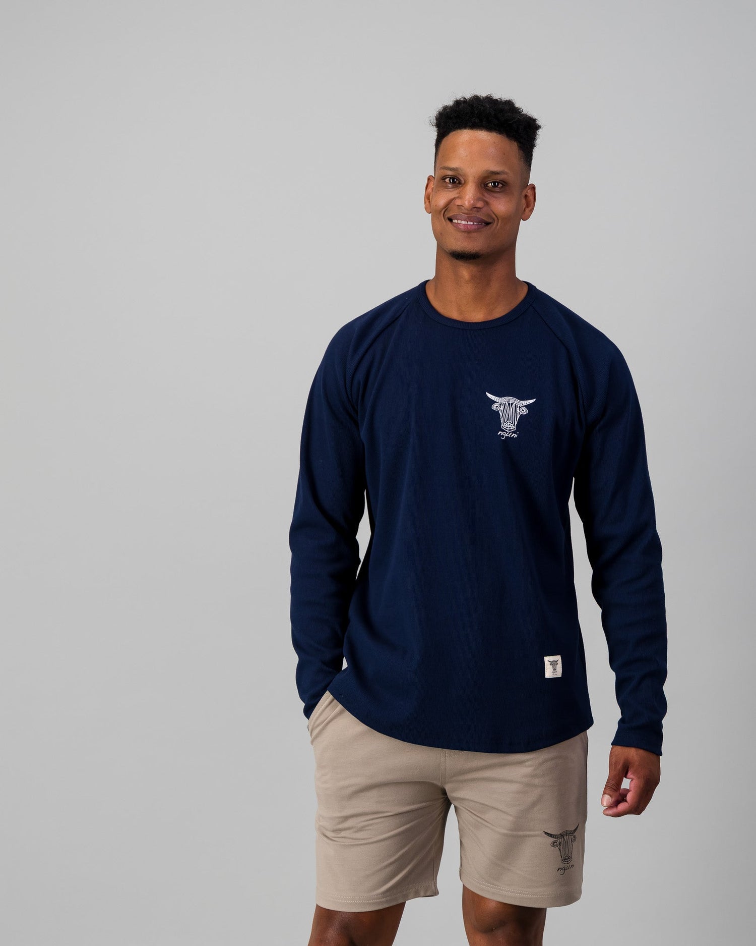 Long Sleeve Rib Top Nguni Apparel