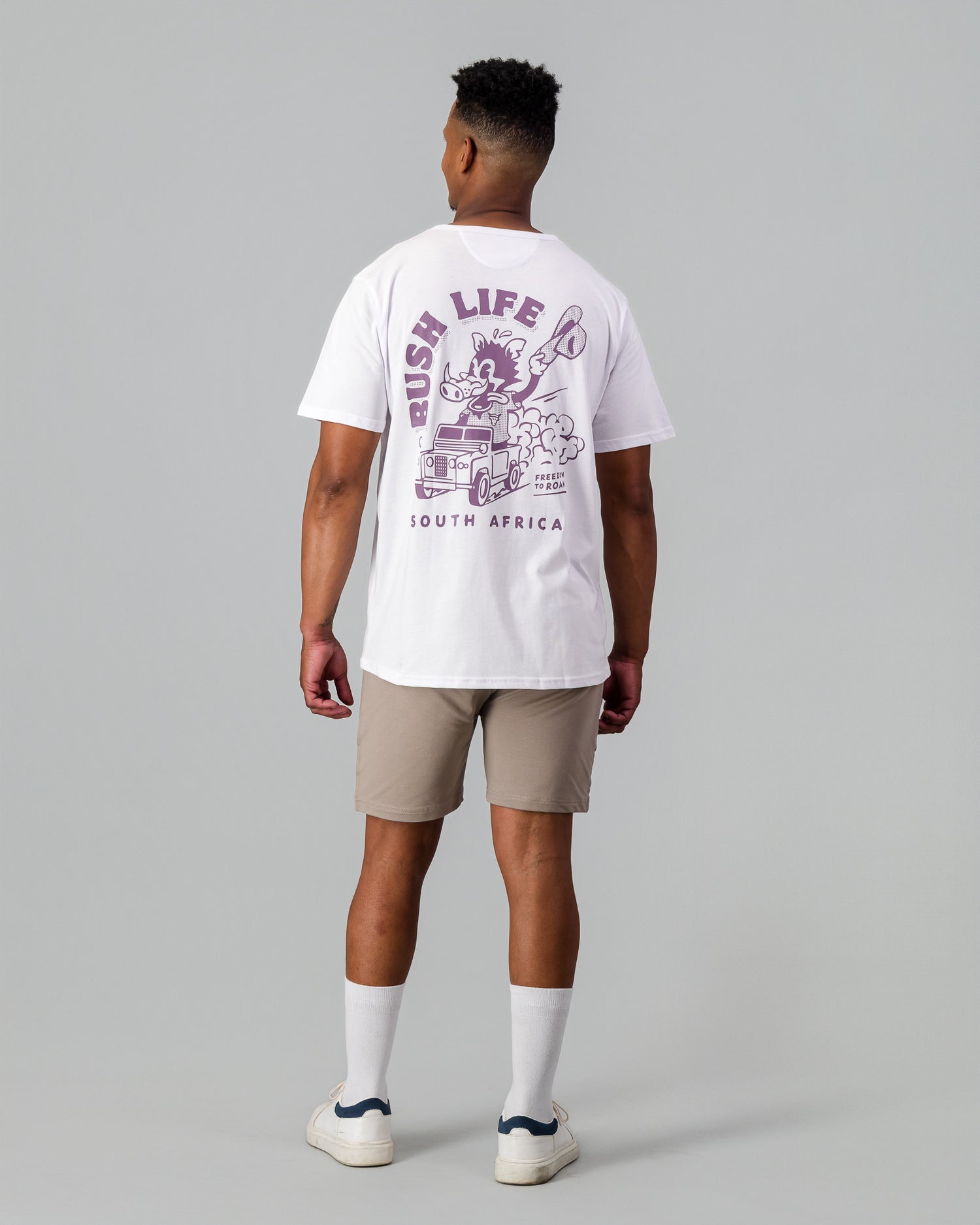 "Bush Life" Back Print T-Shirt