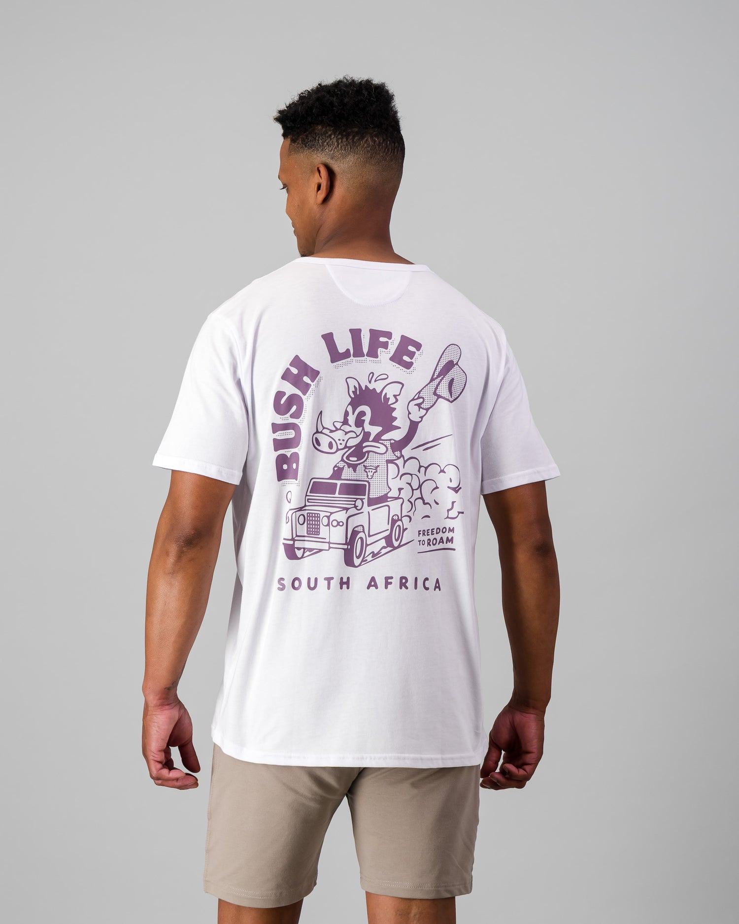 "Bush Life" Back Print T-Shirt