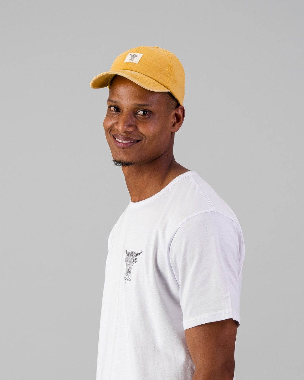 Stone-Washed Cotton Cap Nguni Apparel